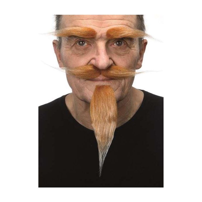 My Other Me Perilla, Bigote y Cejas One Size Accesorio para Adultos