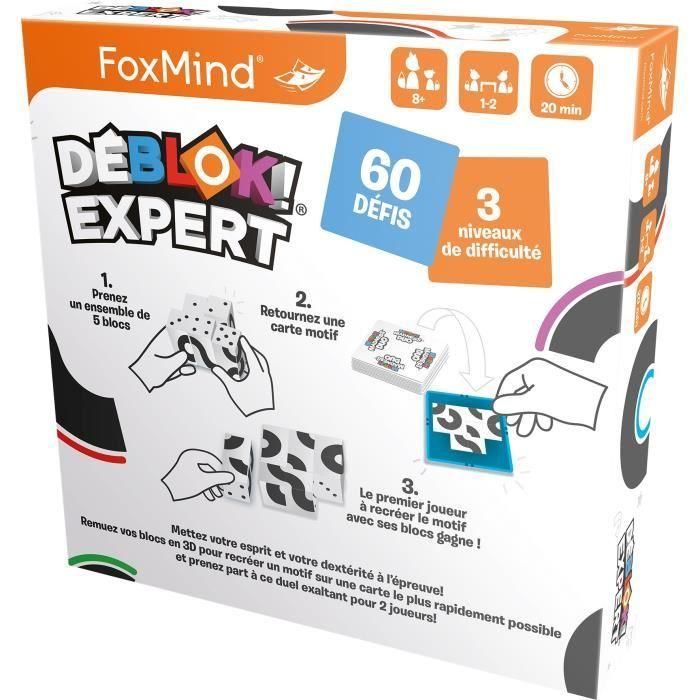Asmodee FOXMATMA02FR Délock Expert Juego de mesa 4