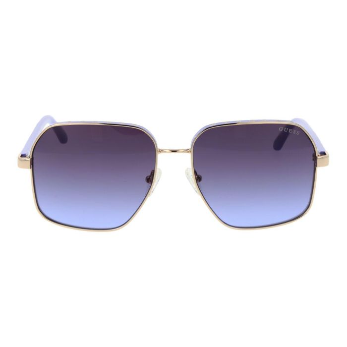 Guess Gafas GU00107 92W - Gafas de Sol para Mujer, Azul, Cuadradas 2