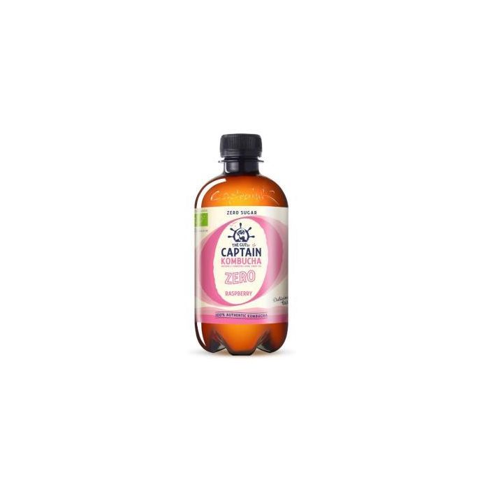 Kombucha Zero Frambuesa 400Ml. Bio