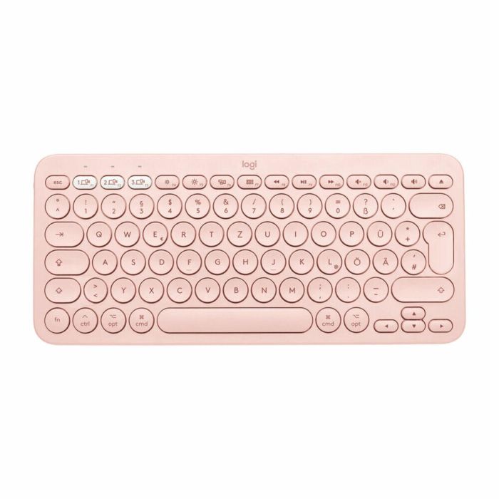 Teclado Logitech 920-010400 Rosa Qwerty Español