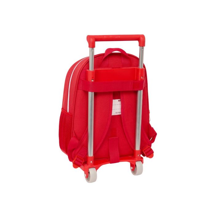 Mochila Safta Mod. 006 Con Carro 705 Sevilla F.C. Corporativa 340x280x100 mm 1