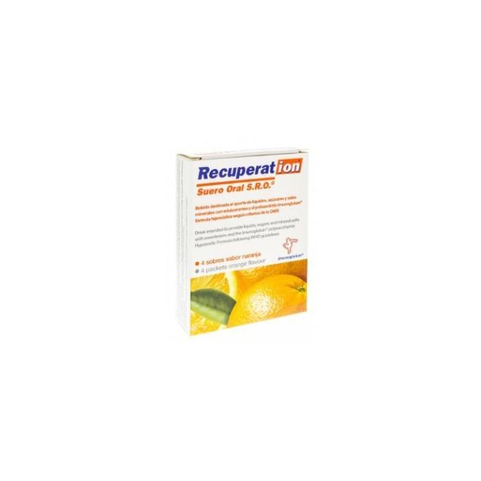 Recuperat-Ion Suero Oral Sabor Naranja 4Sbrs.