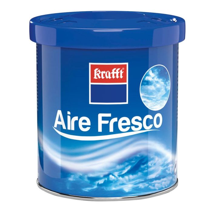 Krafft Ambientador de coche Aire fresco 80gr - Limpia y refresca el ambiente, intensidad regulable Krafft Ambientador de coche Aire fresco 80gr - Limpia y refresca el ambiente, intensidad regulable