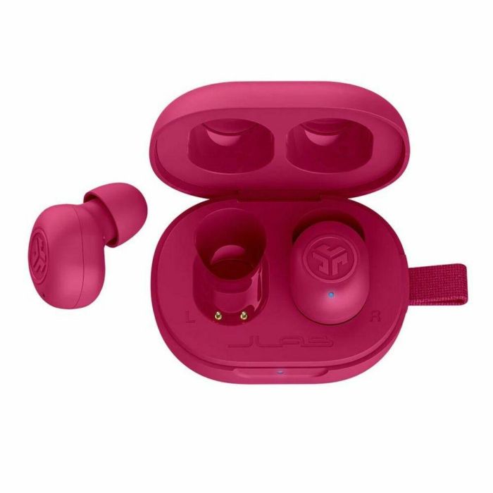 Auriculares con Micrófono JLab JBuds Mini Rosa 12 Auriculares con Micrófono JLab JBuds Mini Rosa 12