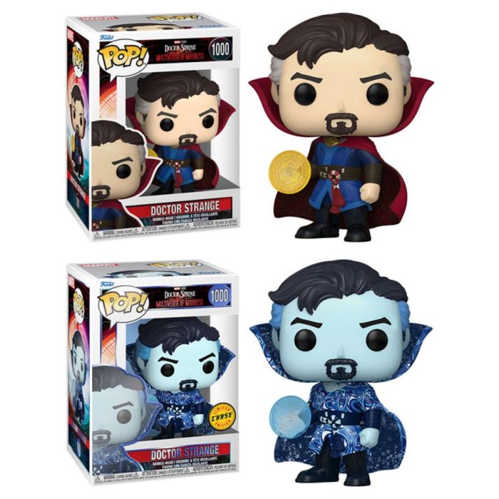 Funko Pop Doctor Strange Multiverso de la Locura - Figura de Vinilo 9cm con Posibilidad de Chase Funko Pop Doctor Strange Multiverso de la Locura - Figura de Vinilo 9cm con Posibilidad de Chase