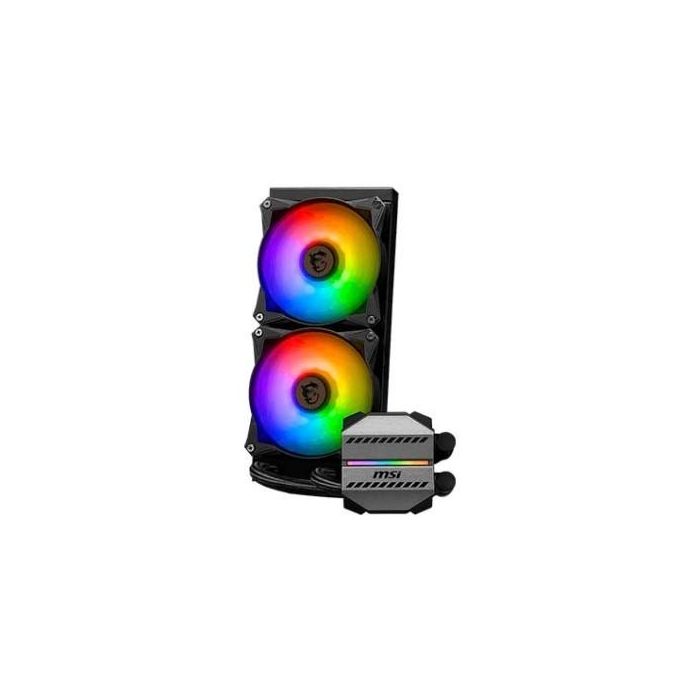 MSI MAG Coreliquid M240 Sistema de Refrigeración Líquida AIO para Procesador, 24 cm, Negro, 2 Ventiladores RGB 1 MSI MAG Coreliquid M240 Sistema de Refrigeración Líquida AIO para Procesador, 24 cm, Negro, 2 Ventiladores RGB 1
