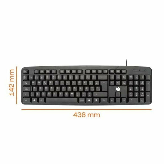 Teclado PcCom Negro 1