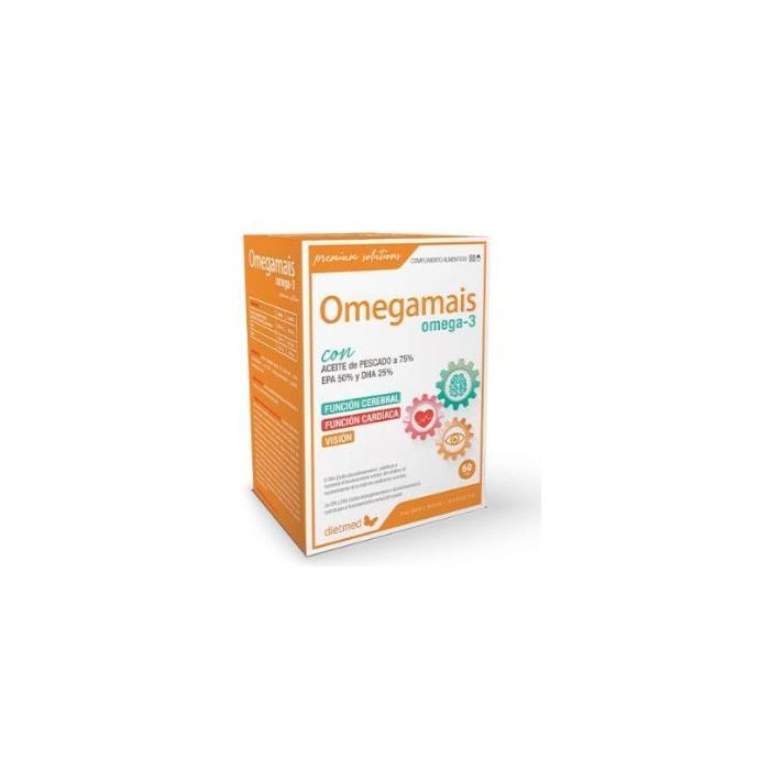 Omegamais Omega 3 60Perlas. Omegamais Omega 3 60Perlas.