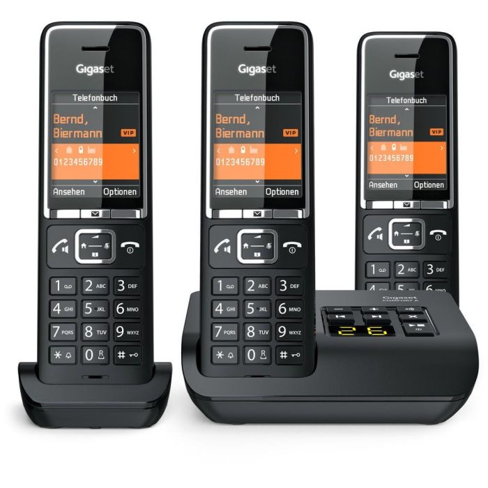 Gigaset COMFORT 550A trio schwarz/chrom 12 Gigaset COMFORT 550A trio schwarz/chrom 12