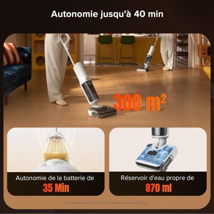 Roborock F25 RT ROB6974653812294 Aspiradora 20000 Pa, Lavado en Caliente 90°C, Limpieza Doble Filo, Autolimpieza Agua Caliente 4