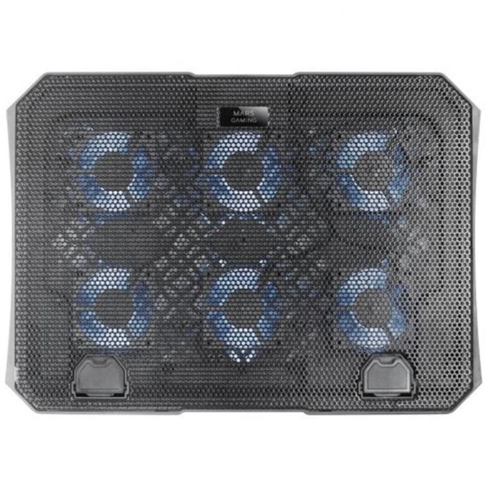 Mars Gaming Soporte Refrigerante MNBC23 para Portátiles hasta 16" con Iluminación LED Azul y Soporte para Smartphone 1 Mars Gaming Soporte Refrigerante MNBC23 para Portátiles hasta 16" con Iluminación LED Azul y Soporte para Smartphone 1