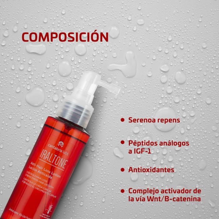Iraltone Loción Anticaída 100 Ml 5 Iraltone Loción Anticaída 100 Ml 5