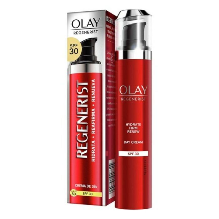 Olay Regenerist 3 Areas Crema Facial de Día Antiedad SPF30 Hidratante con Vitamina B3 y Aminoácidos para Todo Tipo de Pieles 50 ml