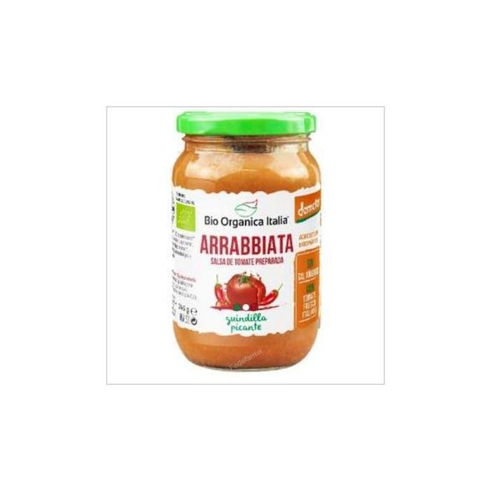 BIO ORGANICA ITALIA Salsa de Tomate Arrabiata Bio 345 ml