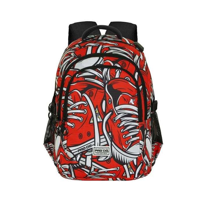 Karactermania PRODG Run. Plus FAN Sneak Mochila 46x34x21 cm, 3 compartimentos, bolsillo para portátil, USB 2 Karactermania PRODG Run. Plus FAN Sneak Mochila 46x34x21 cm, 3 compartimentos, bolsillo para portátil, USB 2