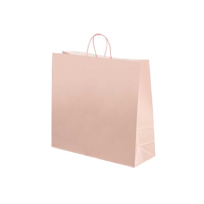 Bolsa Papel Rosa Palo Gr 46X49Cm Pincello (100 Unidades) 1 Bolsa Papel Rosa Palo Gr 46X49Cm Pincello (100 Unidades) 1