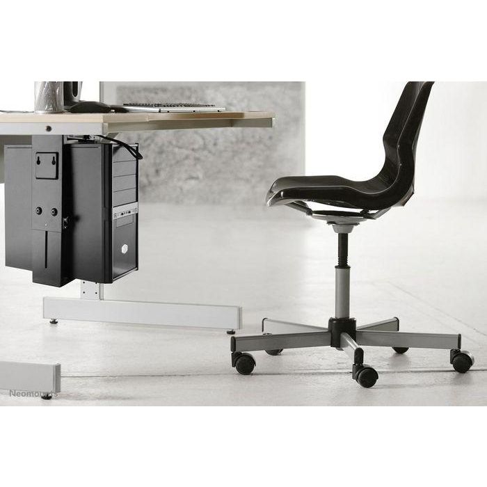 Neomounts NM-CPU100BLACK Soporte para PC bajo Escritorio y en Pared, Negro (Dimensiones PC: Alto 30-53 Cm, Ancho 9-20 Cm) 13 Neomounts NM-CPU100BLACK Soporte para PC bajo Escritorio y en Pared, Negro (Dimensiones PC: Alto 30-53 Cm, Ancho 9-20 Cm) 13