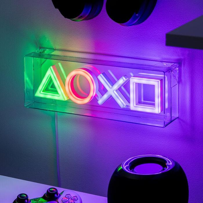 Lampara LED Simbolos PlayStation 3 Lampara LED Simbolos PlayStation 3