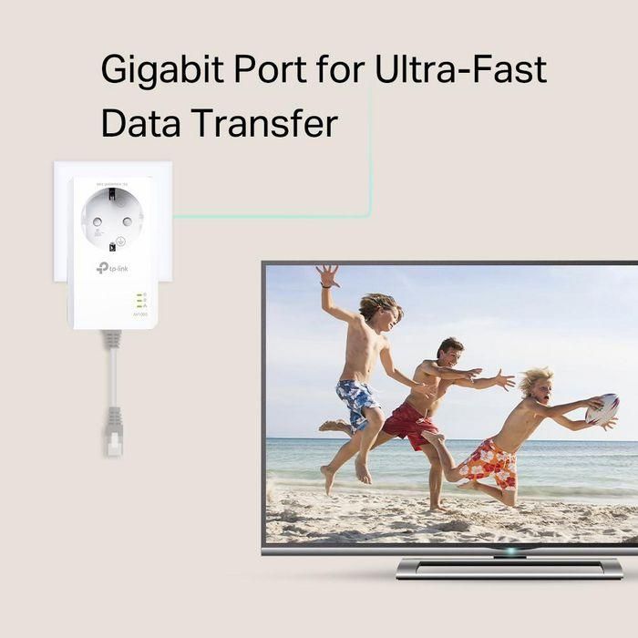 TP-LINK AV1000 PLC KIT with AC PassThrough 3