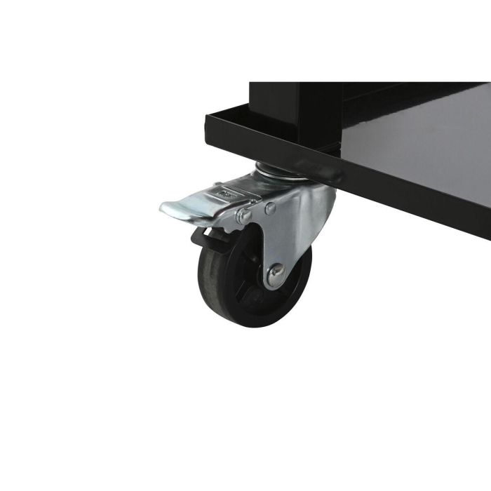 DKD Home Decor Nevera Rojo Negro Metal 71 x 62 x 85 cm