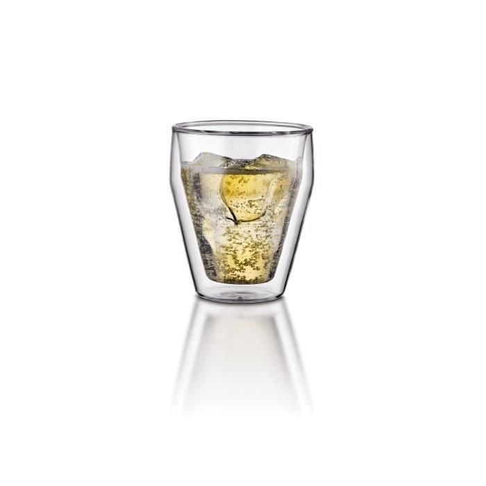 Bodum BOD0699965347444 - Juego de 6 Vasos Térmicos Titlis Doble Pared 0,25 L Transparente 1 Bodum BOD0699965347444 - Juego de 6 Vasos Térmicos Titlis Doble Pared 0,25 L Transparente 1