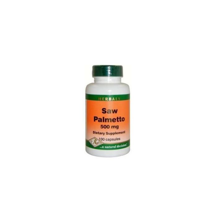 BIOENER Saw Palmetto 500mg 100 Cápsulas, Mantiene Vías Urinarias en Condiciones Normales, Suplemento Natural