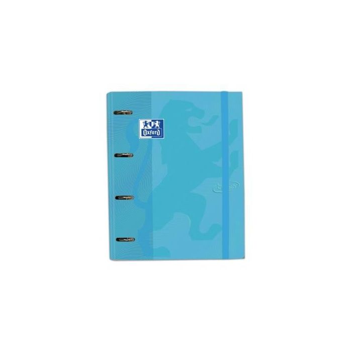 Oxford Carpeta Anillas 4 X 35 mm Touch Europeanbinder C-Recambio 100H A4+ 5x5 T-Extradura Azul Pastel Oxford Carpeta Anillas 4 X 35 mm Touch Europeanbinder C-Recambio 100H A4+ 5x5 T-Extradura Azul Pastel