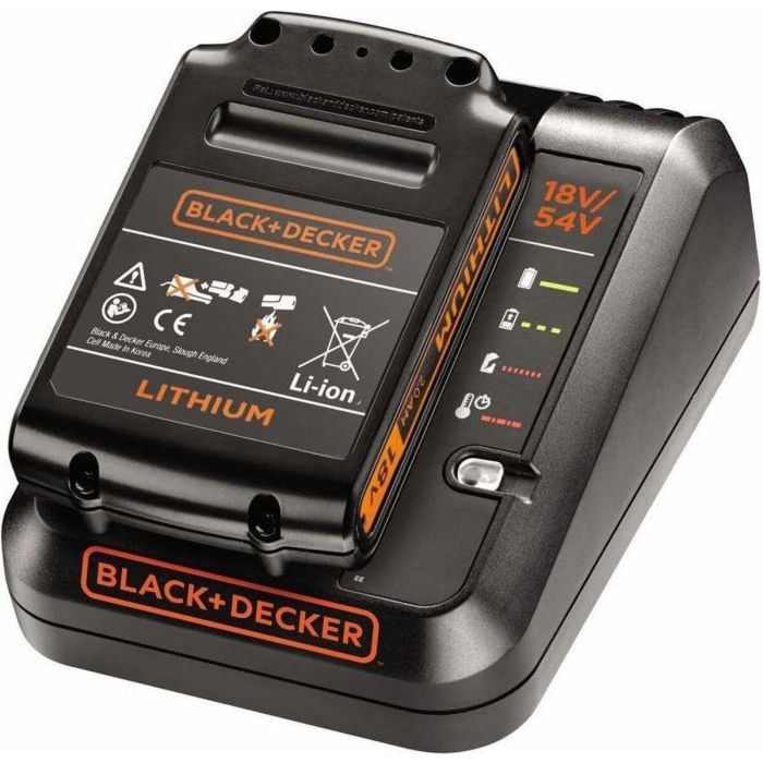 Black + Decker BADC2A20 -QW Kit de Batería Slide Pack Litio 18V 2Ah y Cargador