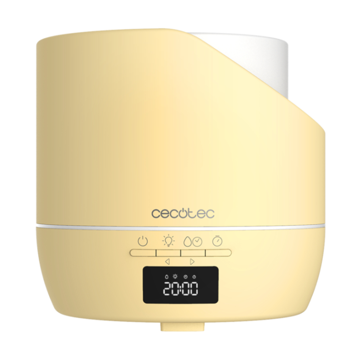 Cecotec Difusor de Aroma 05635 Vaporizador Aromático Plástico Amarillo 0.5L 30m²