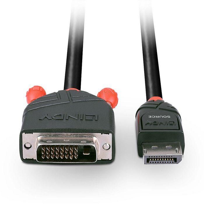 Adaptador DisplayPort a DVI LINDY 41490 3 Adaptador DisplayPort a DVI LINDY 41490 3