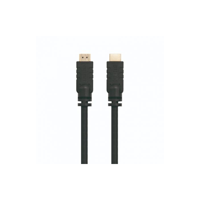 Nanocable 10.15.1815 Cable HDMI 1.4 Macho a Macho 15m Negro Alta Velocidad Ethernet 4K 3D Repetidor Oro 24K Nanocable 10.15.1815 Cable HDMI 1.4 Macho a Macho 15m Negro Alta Velocidad Ethernet 4K 3D Repetidor Oro 24K