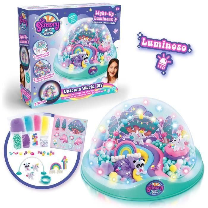 Canal Toys - So Sensory Mini World - El Mundo de los Unicornios DIY - SEN 002