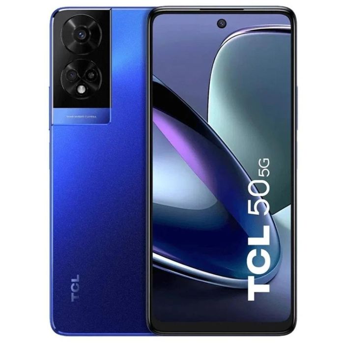 Smartphone TCL 50 5G 4 GB RAM 128 GB Azul 6,56" ARM Cortex-A55 Mediatek Dimensity 6100+ Smartphone TCL 50 5G 4 GB RAM 128 GB Azul 6,56" ARM Cortex-A55 Mediatek Dimensity 6100+