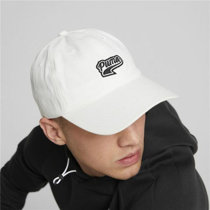 Gorra Deportiva Puma Script Logo Blanco Multicolor Talla única 2