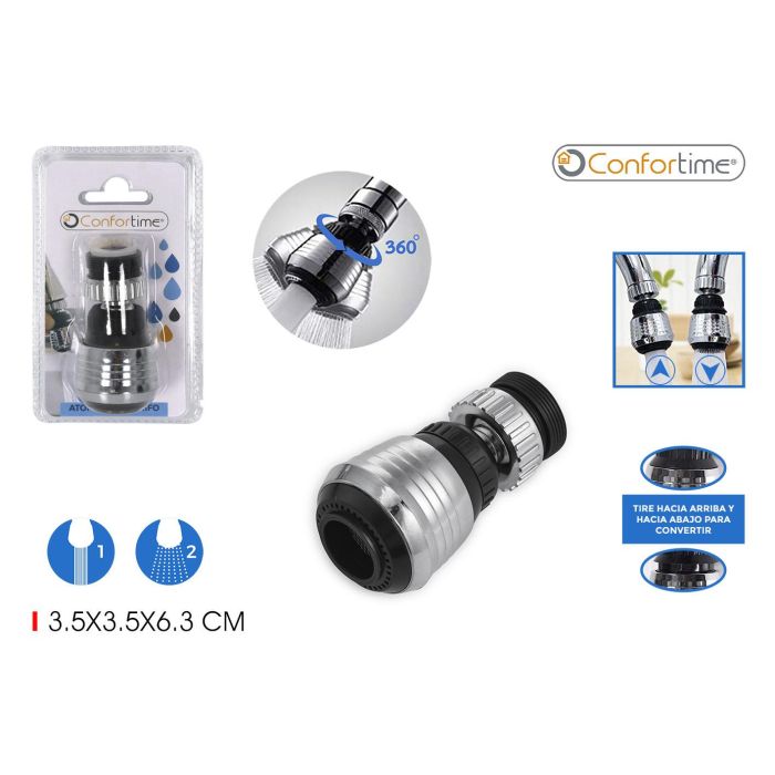 Confortime Atomizador Grifo 7,2 cm Ancho, 4,2 cm Alto, 12,6 cm Largo (24 Unidades)