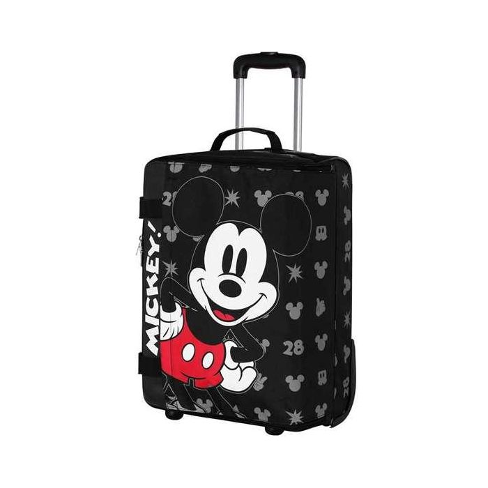 Karactermania Maleta de Cabina Plegable Mickey Mouse Surprise Negra Poliéster 35x20x55 cm 2