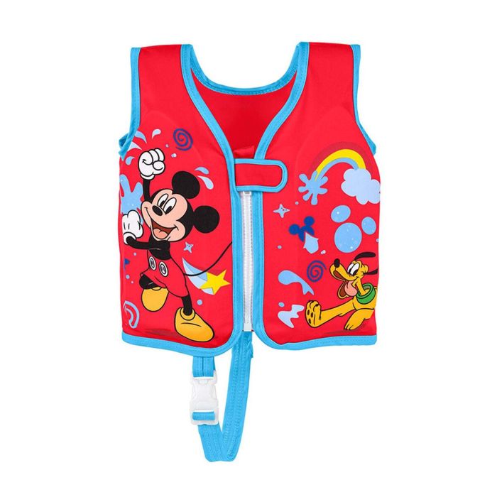 Bestway Chaleco Disney Mickey Mouse UPF 50+ 51 cm +1 a 3 Años Piscina y Playa 09101