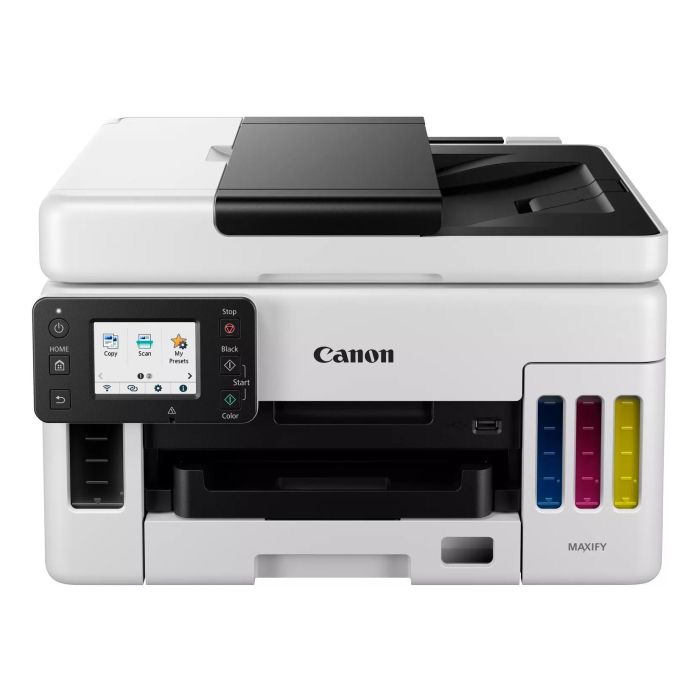 Multifunción Recargable Canon MAXIFY GX6050 MegaTank WiFi/ Dúplex/ Blanca 1 Multifunción Recargable Canon MAXIFY GX6050 MegaTank WiFi/ Dúplex/ Blanca 1