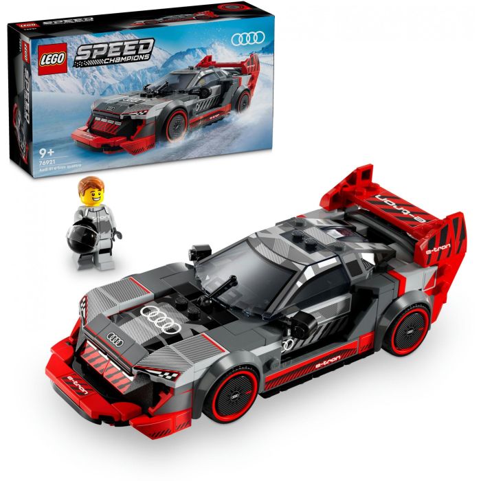 LEGO 76921 Coche de Carreras Audi S1 e-tron quattro Speed Champions, réplica 2022. Incluye minifigura y techo desmontable. Para +9 años. 13 LEGO 76921 Coche de Carreras Audi S1 e-tron quattro Speed Champions, réplica 2022. Incluye minifigura y techo desmontable. Para +9 años. 13