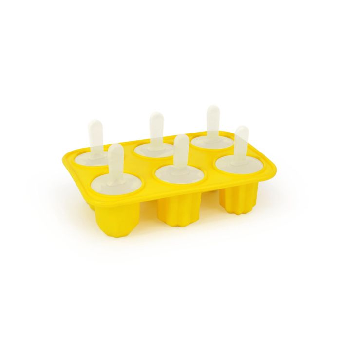 Quttin Molde para 6 Helados de Silicona | Ancho 12 cm x Alto 8.5 cm x Largo 18 cm 2
