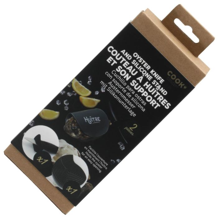 Cook Concept Cuchillo para Ostras con Agarrador Anti-deslizante Cook Concept Table En Fête 1