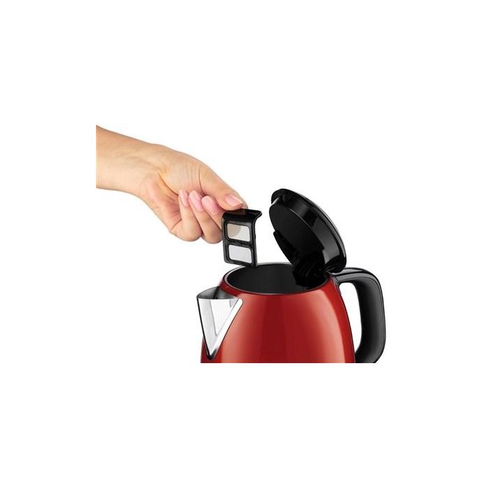 Russell Hobbs 24992-70 Hervidor Mini Colours Plus+ Rojo 1L, Ahorro de Energía, Diseño Compacto 1 Russell Hobbs 24992-70 Hervidor Mini Colours Plus+ Rojo 1L, Ahorro de Energía, Diseño Compacto 1