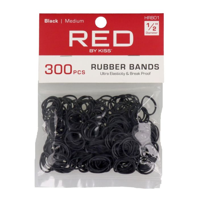 Red Kiss Rubber Band Medium 300 Pcs