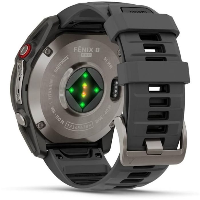 Garmin fenix 8 Pro (51mm) graphit/titan 2 Garmin fenix 8 Pro (51mm) graphit/titan 2