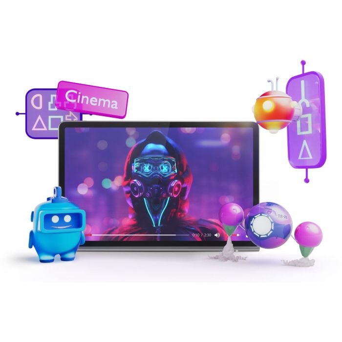 Lenovo Tab Plus 8GB RAM 128GB Almacenamiento Gris Luna 14 Lenovo Tab Plus 8GB RAM 128GB Almacenamiento Gris Luna 14