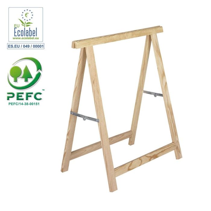 Caballete pino standar 75x73,5cm 100% pefc cert astigarraga Caballete pino standar 75x73,5cm 100% pefc cert astigarraga