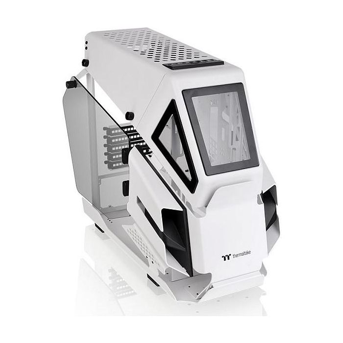 Thermaltake AH T200 Snow Micro Torre PC Blanco micro ATX Mini-ITX Vidrio Templado 4