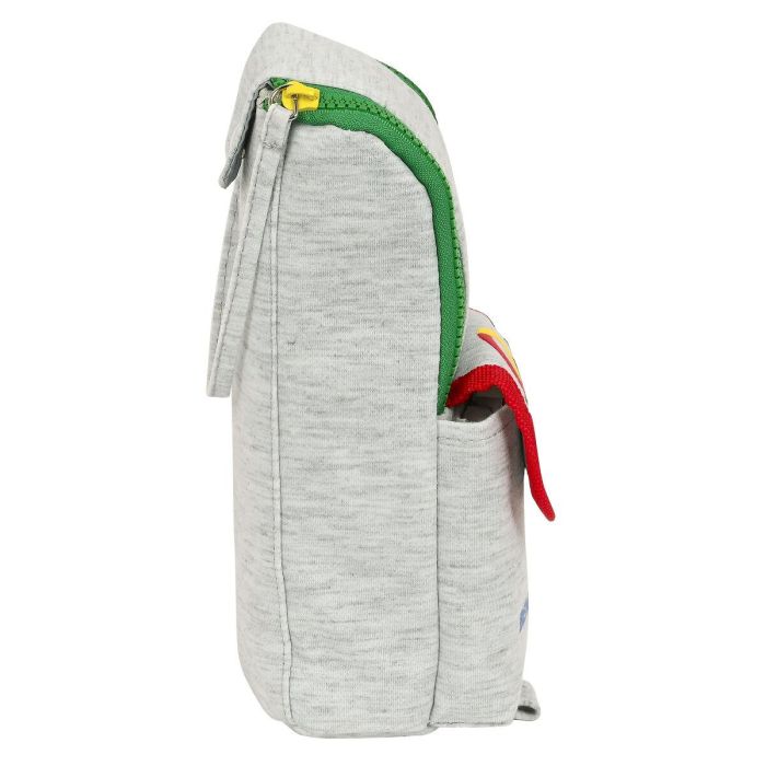 Estuche Escolar Benetton Pop Gris (6 x 21 x 6 cm) 1