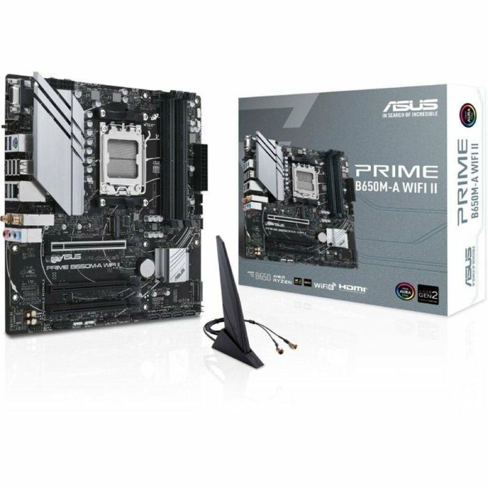 Asus PRIME B650M-A WiFi II Placa Base AMD B650 Micro ATX AM5 ASU1691056882873 5